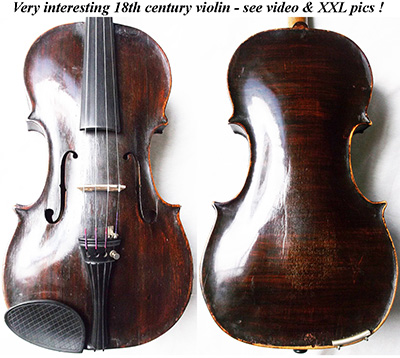 J. C. Ficker violin