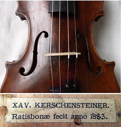 Xaver kerschensteiner violin