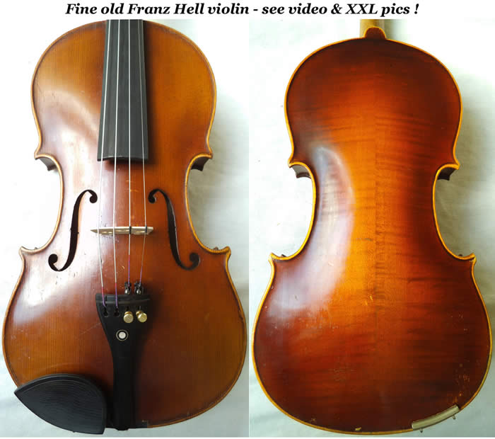 franz hell violin
