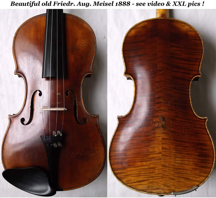 F. A. Meisel violin