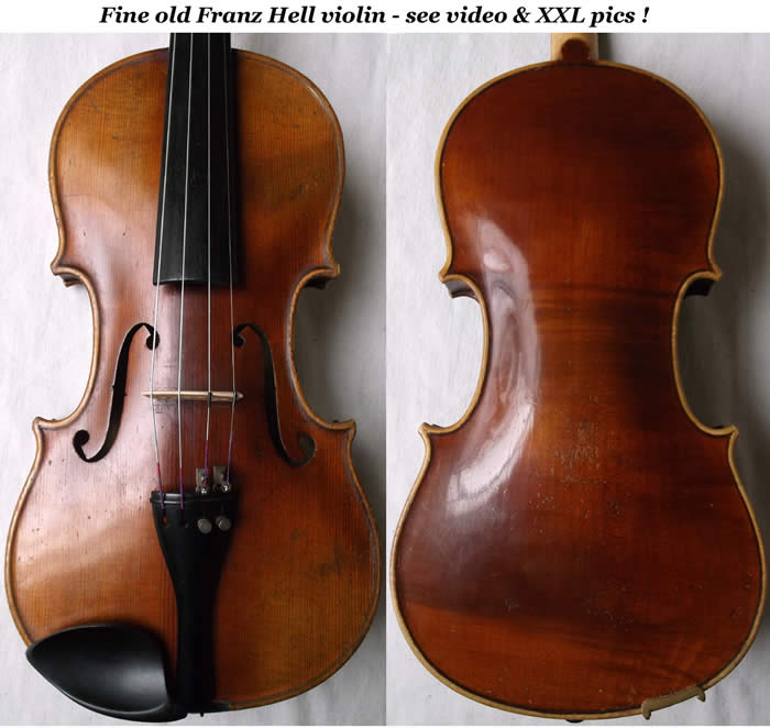 franz hell violin