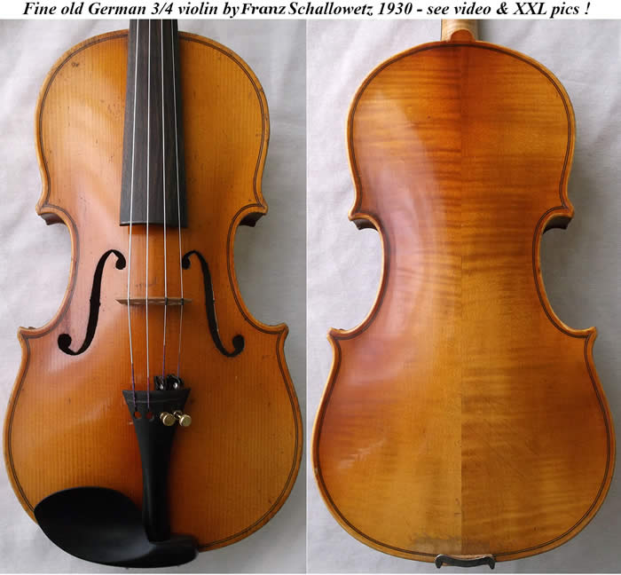 Franz schallowetz violin