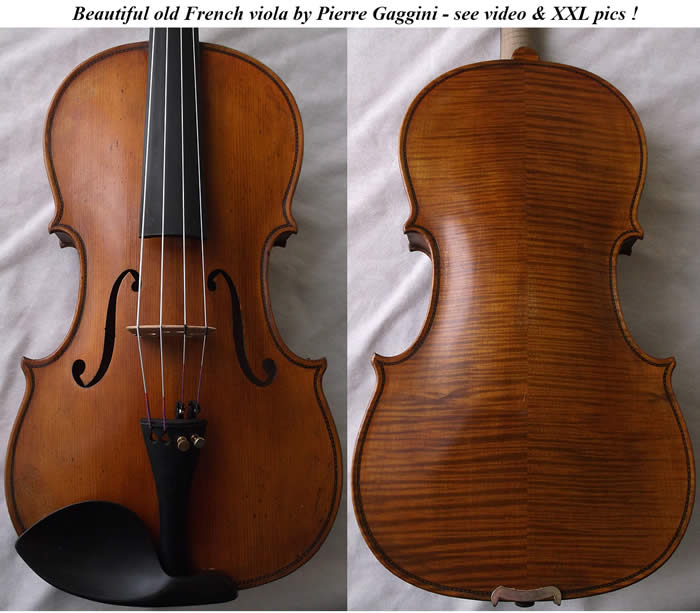 Pierre Gaggini viola 1955