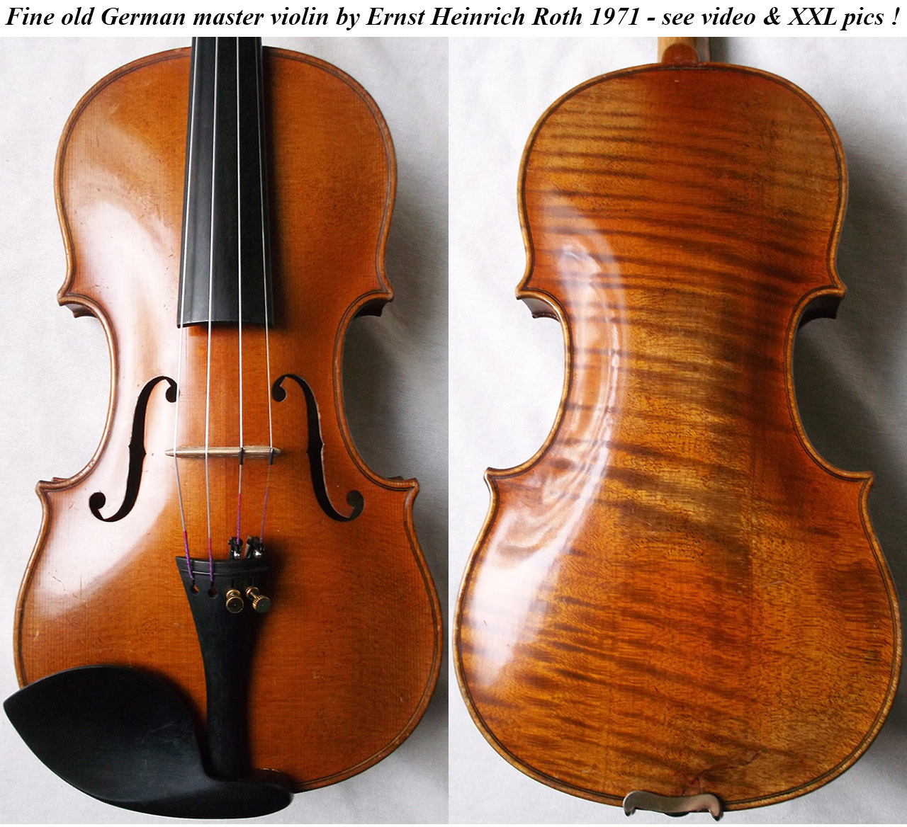 Ernst Heinrich Roth violin